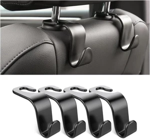 Autositz Kopfstütze Haken 4 Stück Autositz Aufhänger Aufbewahrung Organizer für Handtasche - Bild 1 von 12