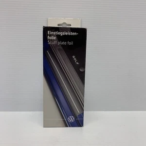 VW GOLF 2020on FRONT REAR DOOR SILL COVER PROTECTORS GENUINE 5H0071310ZMD - Picture 1 of 4