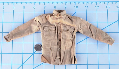 DID WWII US Military Police Bryan shirt 1/6 scale toys Soldier dragon alert Joe Cover