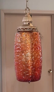Mid Century Modern Ceiling Hanging Chandelier Light MCM Swag Lamp - Picture 1 of 12