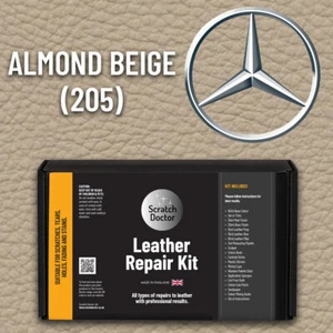 MERCEDES LEATHER REPAIR KIT FOR HOLES TEARS RIPS SCUFFS SCRATCH IN 44 COLOURS - Picture 1 of 49