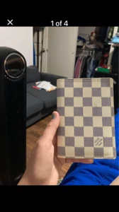 Louis Vuitton Damier Azur passport cover - Picture 1 of 4