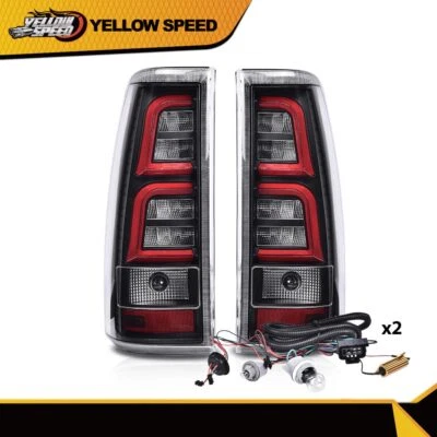 LED Tail Light Fit For 1999-2006 Chevy Silverado 99-02 GMC Sierra 1500 2500 3500 - Image 1 of 4