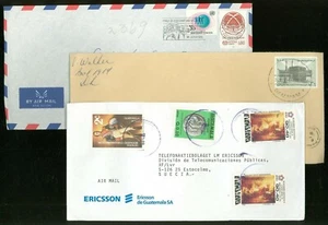 Cubiertas Gran Formato N93 Arabia Saudita Guatemala ONU 3 piezas; usadas) - Imagen 1 de 2