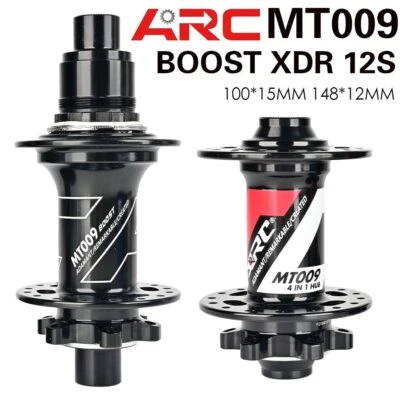 ARC MTB Bicycle Hubs Sealed Bearing Mountain Bike Hubs 28 32H Disc Brake 6 Pawls - Image 1 of 4