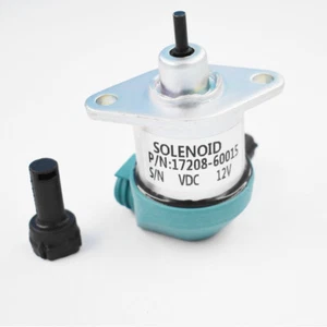 17208-60010 17208-60015 Fit For Kubota D905 D1005 D1105 Fuel Shut Off Solenoid - Imagen 1 de 7