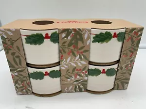 Ciroa Ceramic 3.5in Christmas Ramekins Set of 4 BB02B39026 - Picture 1 of 7