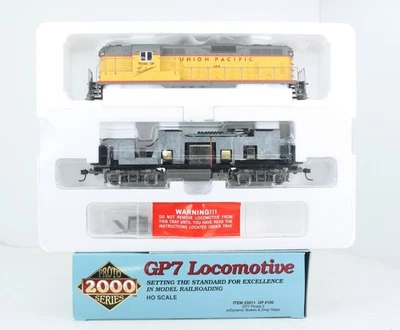 HO Proto 2000 23011 Union Pacific GP7 Phase II Diesel NEW Gears #100 DCC Ready - Image 1 of 4