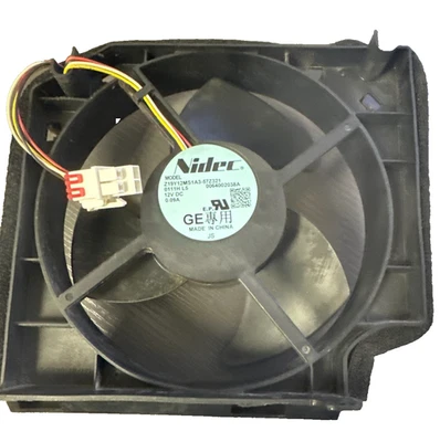 GE Appliance Z19Y12MS1A3-57Z321 VENTILADOR CONDENSADOR CON ESPUMA 12VDC para refrigerador E1 Foto 1 de 3