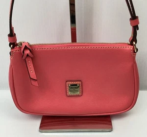 Dooney & Bourke Small PINK Shoulder Bag Purse Lexi Saffiano Leather  - Picture 1 of 6