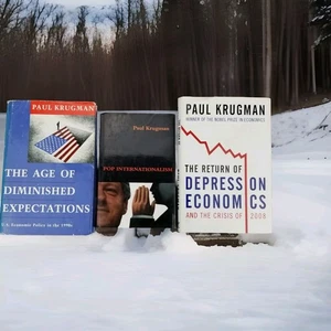 ✅Lot of 3 Paul Krugman Pop-Economics/Trade/Politic/Social/Progressive/Issues HC - Imagen 1 de 12