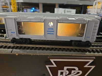 Lionel O Gauge 6-19855 Christmas Aquarium Car Lionel Holiday Special #3437 #39 - Image 1 of 4