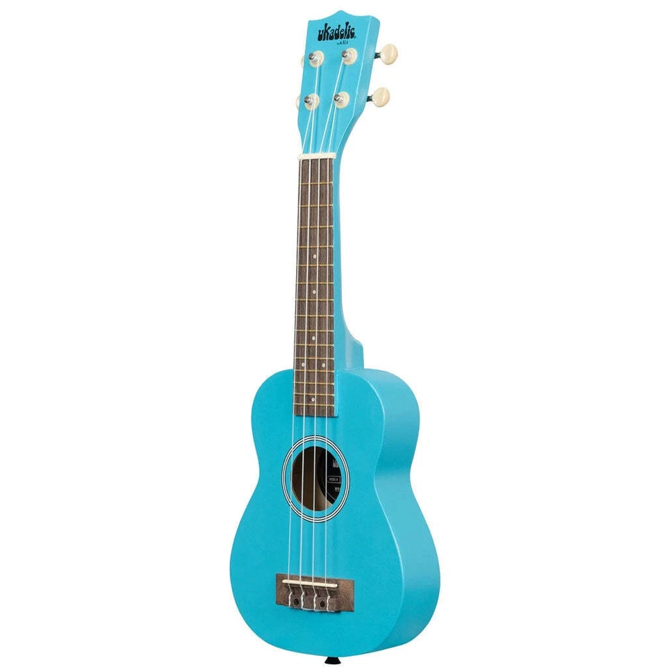 Kala Ukadelic BlueYonder Soprano Ukulele with Bag - Image 1 of 1