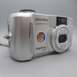 Samsung Digital Camera Digimax 410 4.0MP Silver Tested - Picture 1 of 12