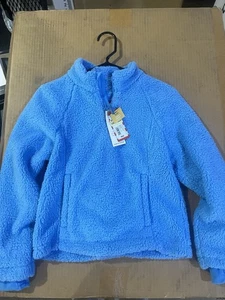 Cat & Jack Adaptive Design Blue Fleece Jacket m(8) - Picture 1 of 2