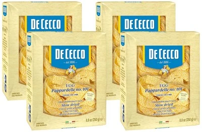 De Cecco Pasta, Egg Pappardelle, 8.8 Ounce (Pack of 4)  - Image 1 of 4