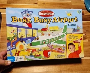 Busy Busy Airport Gioco da Tavolo - Richard Scarry's - Busytown 2011 - Completo 98% - Foto 1 di 9