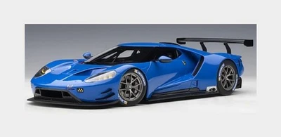 1:18 AUTOART Ford Usa Gt Le Mans Plain Body Version 2019 Blue AA81812 - Immagine 1 di 2