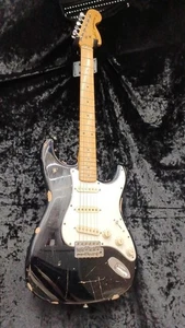 Guitarra Eléctrica Fender Japón ST72-55 Estilo Stratocaster Negra Usada De JPN con SC - Imagen 1 de 8