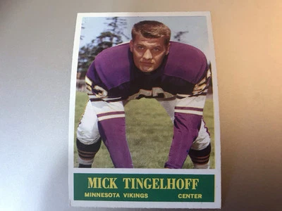 Philadelphia - 1964 Mick Tingelhoff #110 Original Owner. ￼ - Image 1 of 3