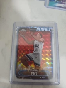 2024-25 Topps Chrome - Desmond Bane #113 White Geometric Refractor /10 - Bild 1 von 2