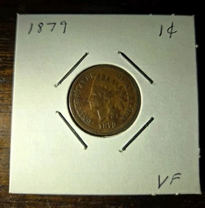 1879 Indian Head Cent Coin XF - Picture 1 of 2