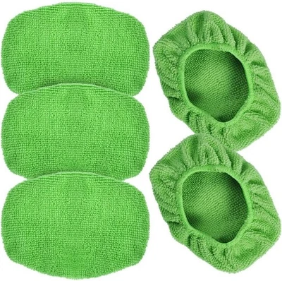 5 Pack Microfiber Replacement Bonnets for Windshield Cleaners - Eco-Friendly - Image 1 of 4