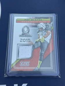 2017 Score Pro Bowl Trikots Pat McAfee #12 Colts College Spieltag Relikt Patch - Bild 1 von 2