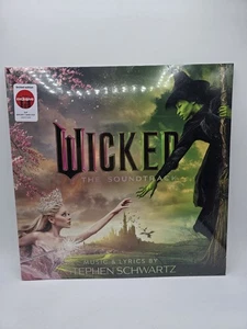 WICKED Limited Edition Target Exclusive 2LP Split Pink + Green Vinyl Arianna Gra - Picture 1 of 9