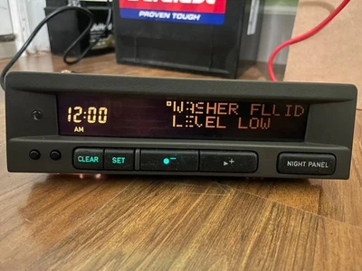 98-01 Saab 9-5 SID2 Information Display 5263249 !!! SEE PHOTOS !!! DEAD PIXELS - Image 1 of 4