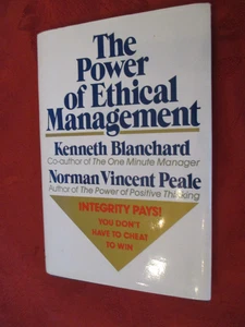 Macht des ethischen Managements von Norman Vincent Peale und Ken Blanchard (1988... - Bild 1 von 5