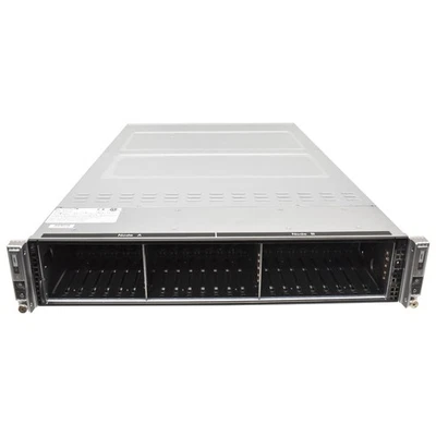 Case server Supermicro CSE-217 nodo 2 x alimentatore 1280 W 24 x SFF 2,5 - Immagine 1 di 4