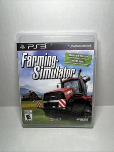 Farming Simulator PS3 Complete With Manual ESRB Region 1 Sony Playstation 3 3 - Picture 1 of 6