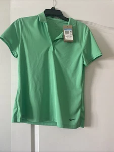 Nike Golf Polo Shirt Dri-Fit Victory Spring Green Women’s Size Medium DH2309-363 - Picture 1 of 5