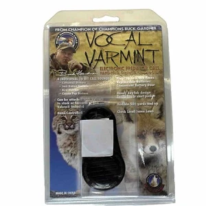 Buck Gardner Vocal Varmint Handheld Predator Call 4 Calls Keychain Size NIB - Picture 1 of 3