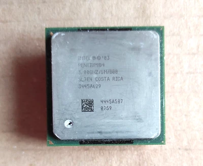 Processore CPU INTEL Pentium4 3.0 GHz  1Mb  800MHz SL7E4 Costa Rica Socket 775 - Immagine 1 di 3