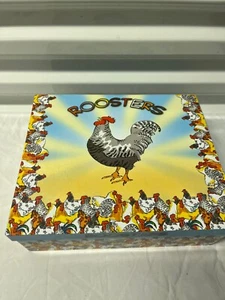 PAUL CARDEW ROOSTERS MUG SET Rooster Chicken Coffee Tea Mug England 2009 - Picture 1 of 3