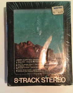 1978 SEALED Jimmy Cliff Give Thanks 8 track NEW ORIG  - Picture 1 of 6