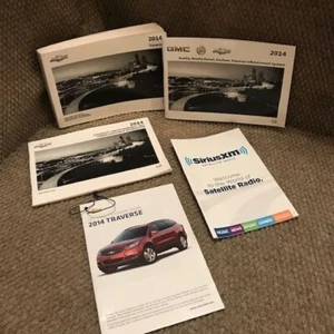 2014 Chevrolet Traverse Owners Manual with Infotainment Navigation book - Picture 1 of 1