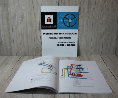 IHC Werkstatthandbuch Hydraulik für Traktor 955 + 1055 - Bild 1 von 2