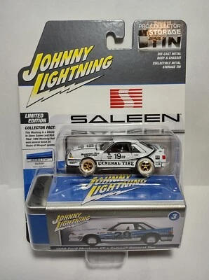 Johnny Lightning White Lightning 1988 Ford Mustang GT Saleen жестяная банка для хранения B1 - Изображение 1 из 2