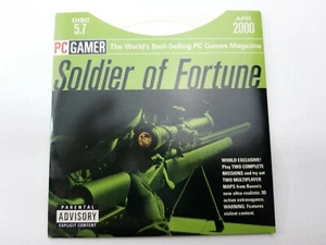 PC Gamer Demo PC Video Games 2000 Soldier of Fortune Metal Fatique Thief II - Picture 1 of 2