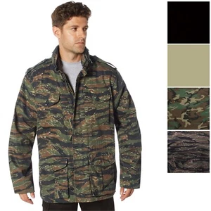 Rothco Lightweight Military M-65 Field Jacket Vintage Army Uniform Camo M65 Coat - Picture 1 of 13
