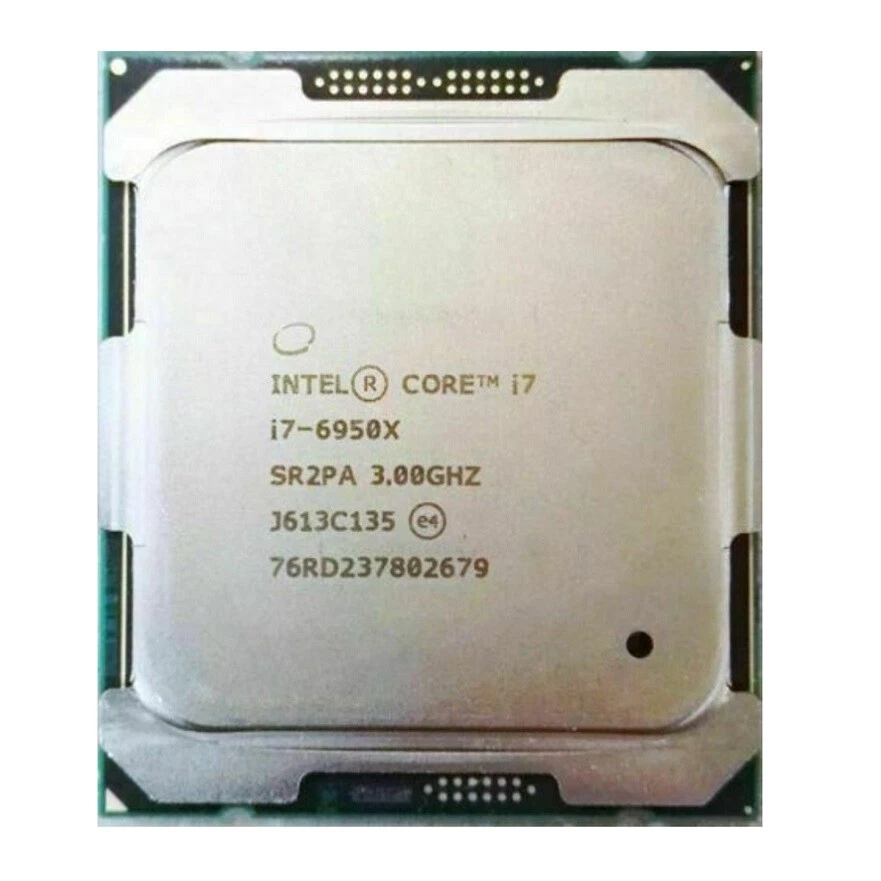 Intel Core i7-6950X Extreme 3.0GHz 10 Core LGA2011-V3 25M 140W CPU Processor - Image 1 of 1