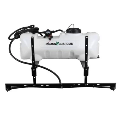 Pulverizador de transmisión Grass Guardian de 15 galones ATV - 1,1 GPM, franja de 7', 40 PSI Foto 1 de 4