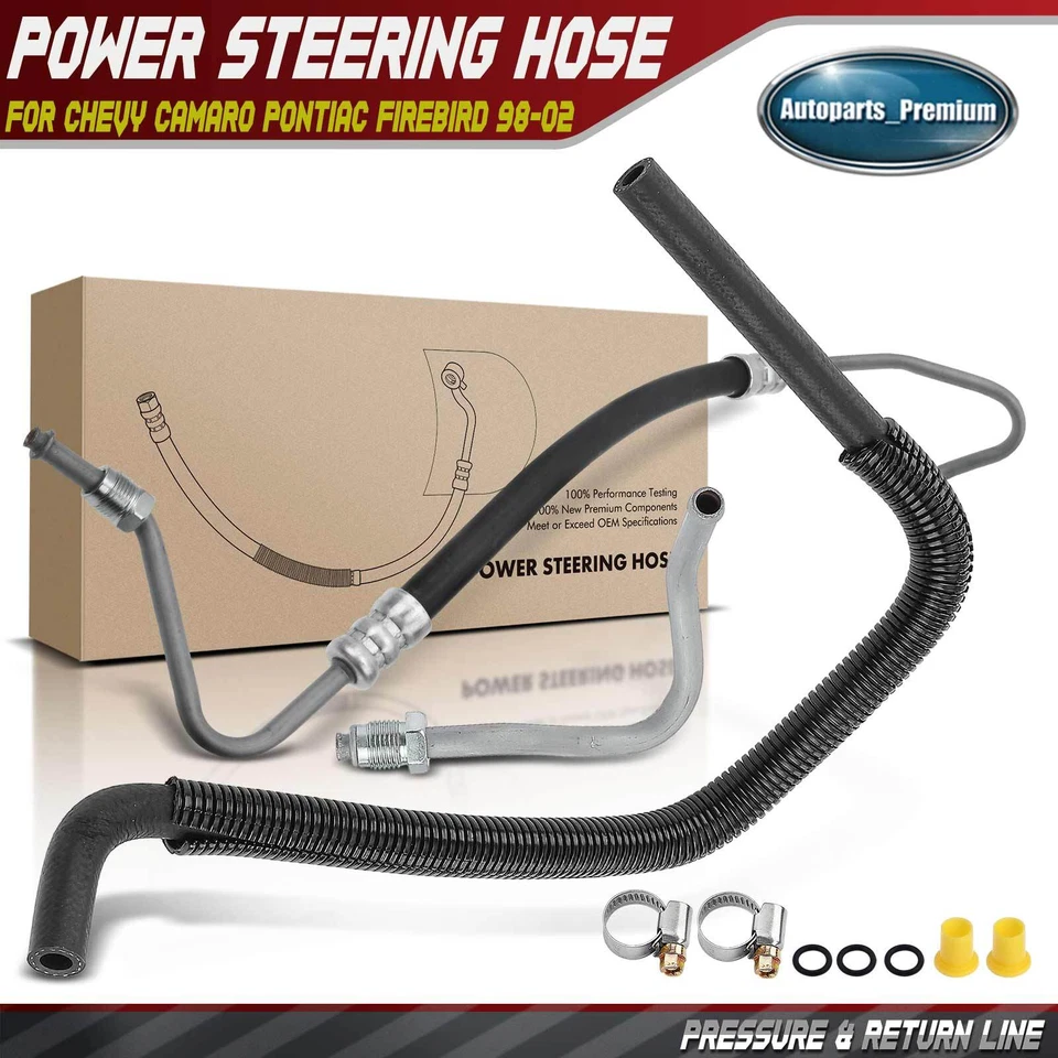 Power Steering Pressure Return Hose for Chevy Camaro Pontiac Firebird 98-02 5.7L - Image 1 of 4