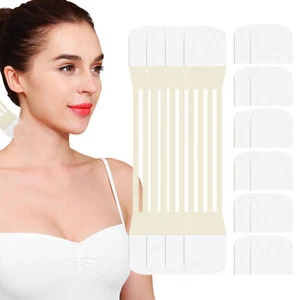 20Pcs Neck Lift Adhesive Strips Neck Tape Thin Face Rubber Miss Face Lift Tape - Picture 1 of 10
