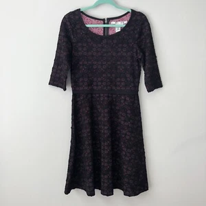 Max Studio Women’s Red/Black Lace Oxblood Dress Size M - Picture 1 of 7