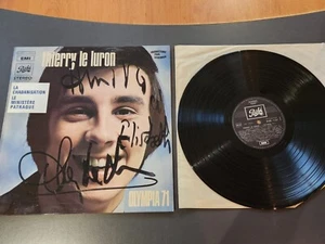 LP - THIERRY LE LURON - OLYMPIA 71 - AUTOGRAMM WIDMEN - Bild 1 von 4