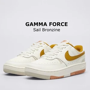 Nike Gamma Force Womens Basketball Workout Sneakers Shoe Sail Bronzine 8 8.5 - Picture 1 of 8